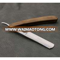 Vintage Tali Wood High Carbon 1095 Steel Classic Blade Barber Straight Razors